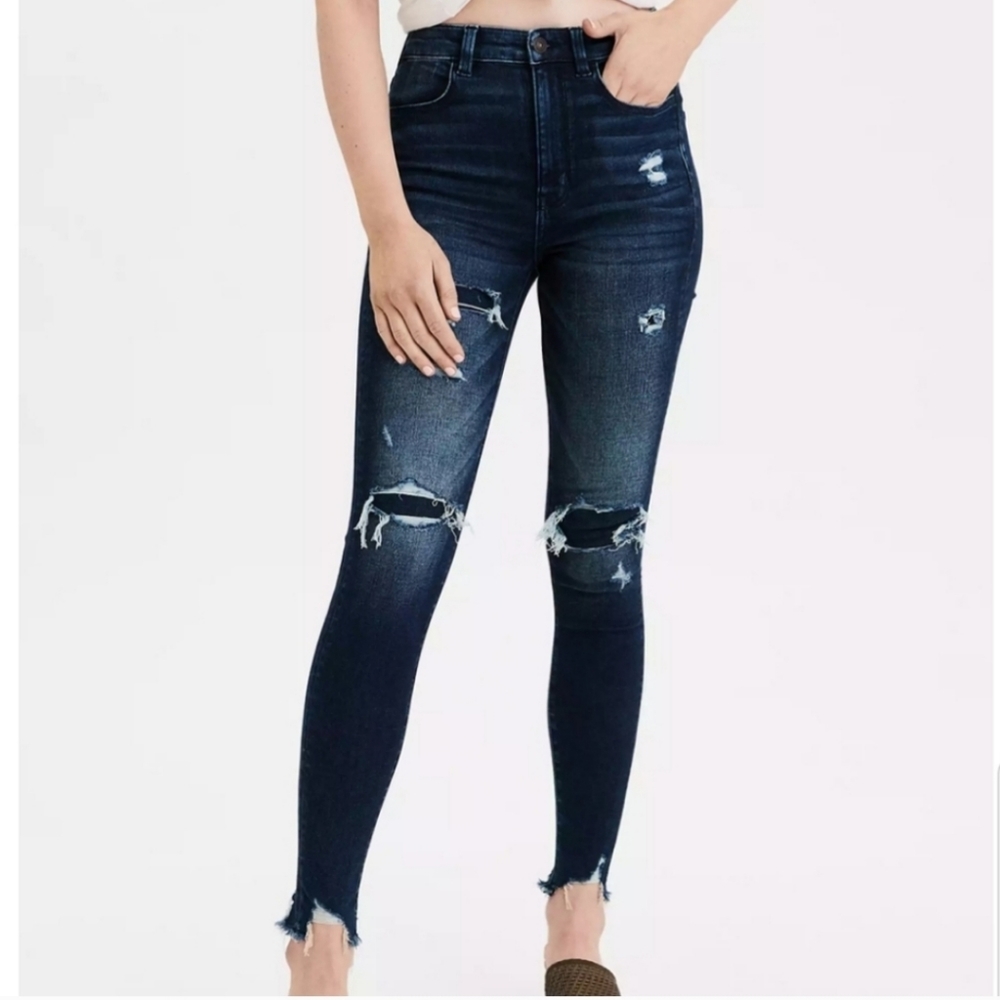 LONG AE high waisted jeggings